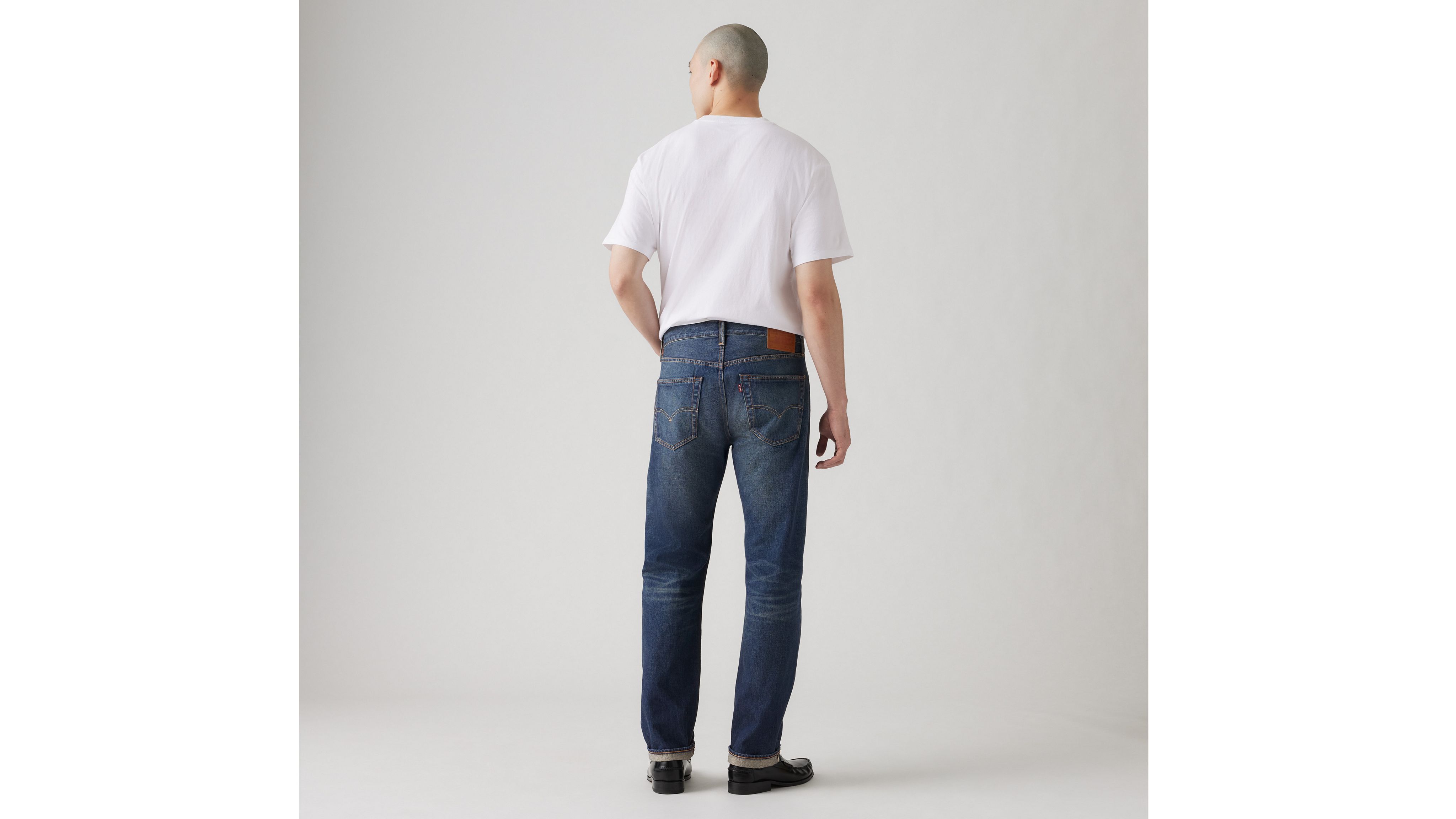 501 Оригинальные джинсы Selvedge для мужчин Levi's, цвет Bounty Hunter - Dark Wash — фото 3