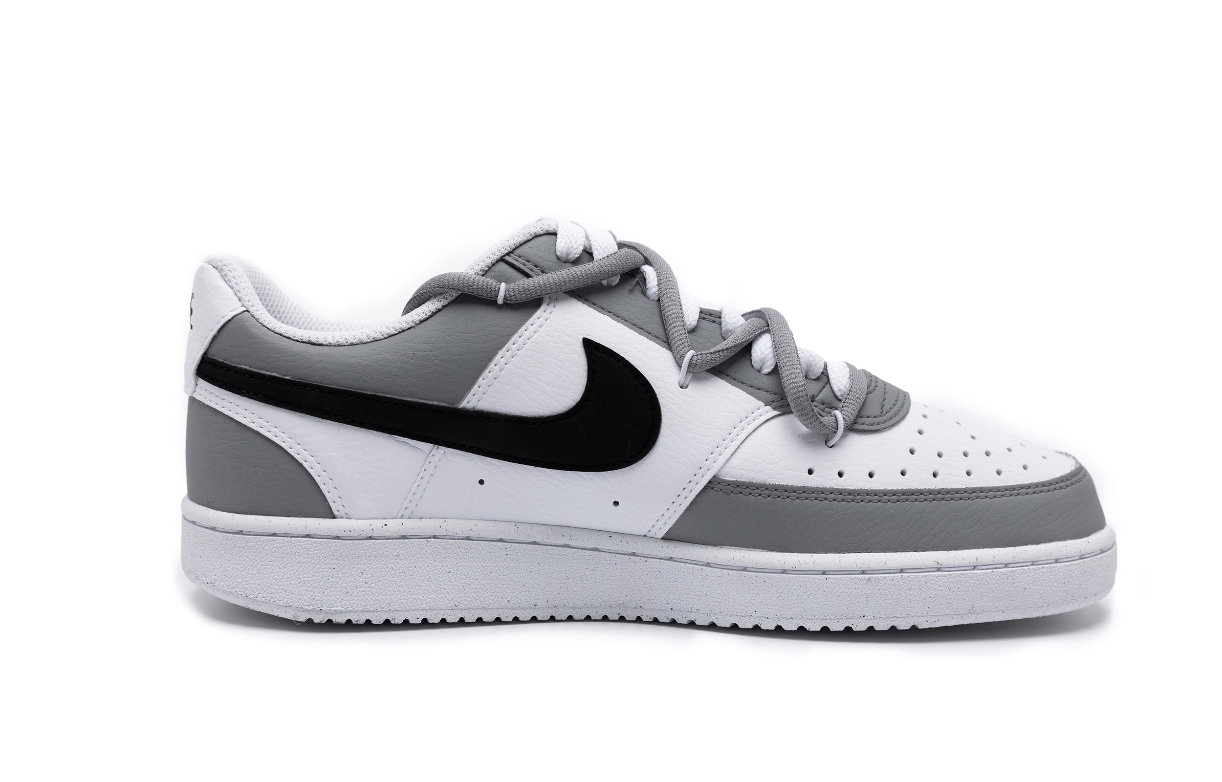 

Кроссовки Nike Court Vintage Skateboarding Shoes Men Low-top White/Gray, белый