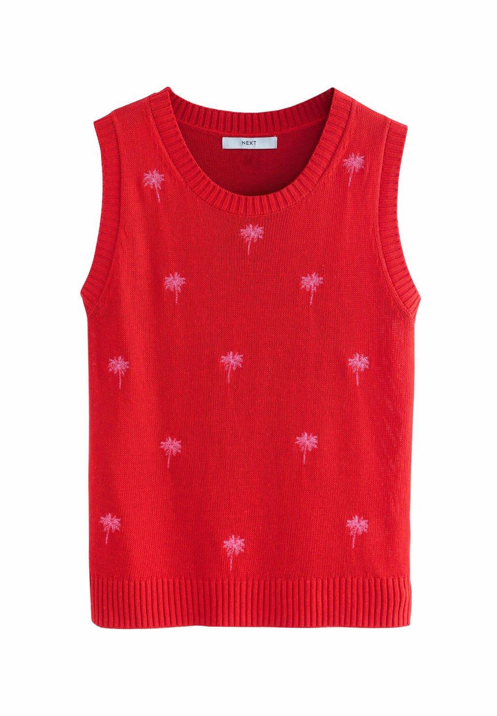 

Топ TALL FIT CREW NECK Next, красный