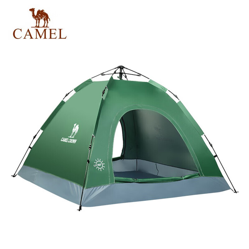 

Палатка Camel, семейная, однослойная, полностью автоматическая, 2,1*1,5 м, семейная палатка на 2 человека A9W3H8110 со случайными цветами