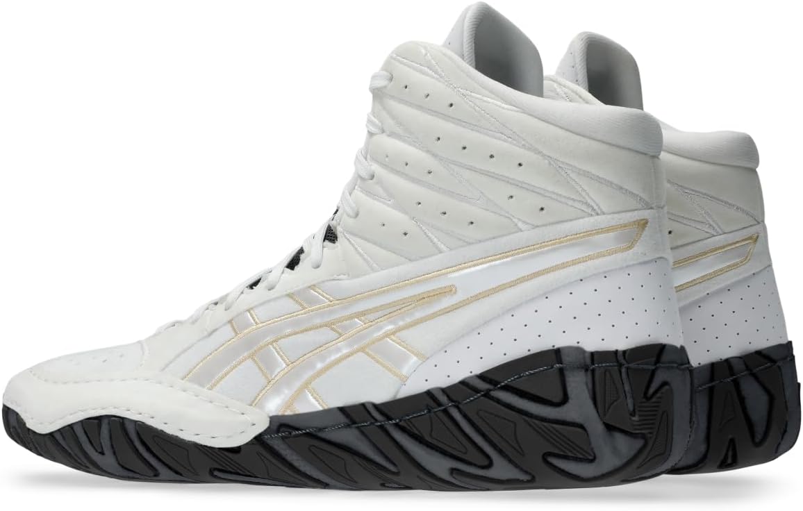 Мужские борцовские кроссовки ASICS Aggressor 6, белый — фото 3