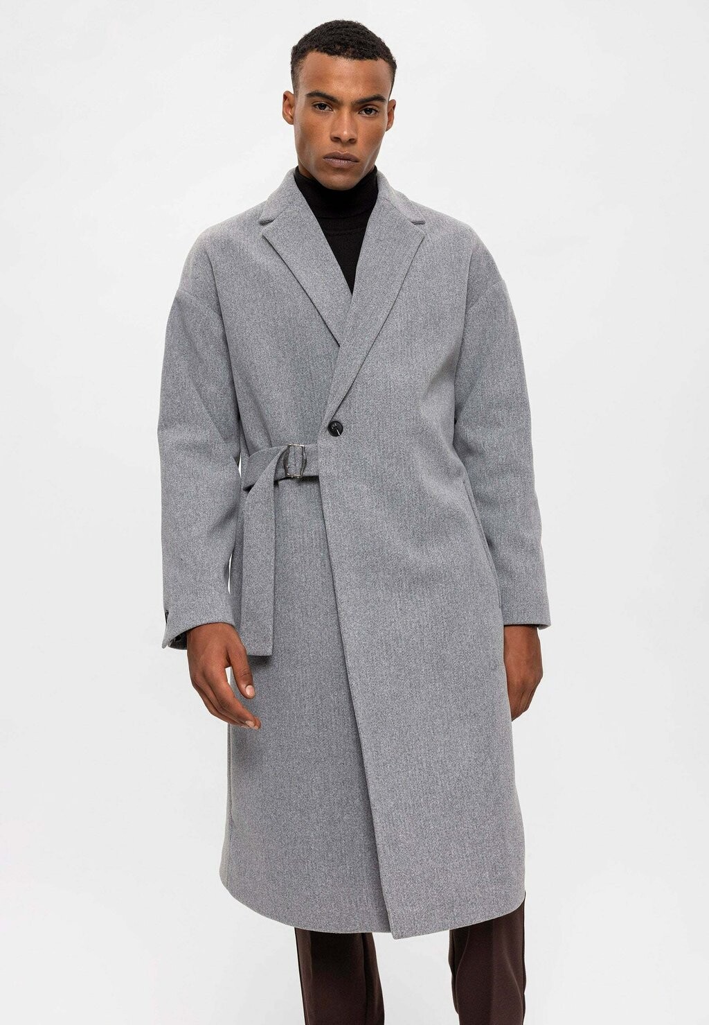 

Классическое пальто Antioch, цвет light grey