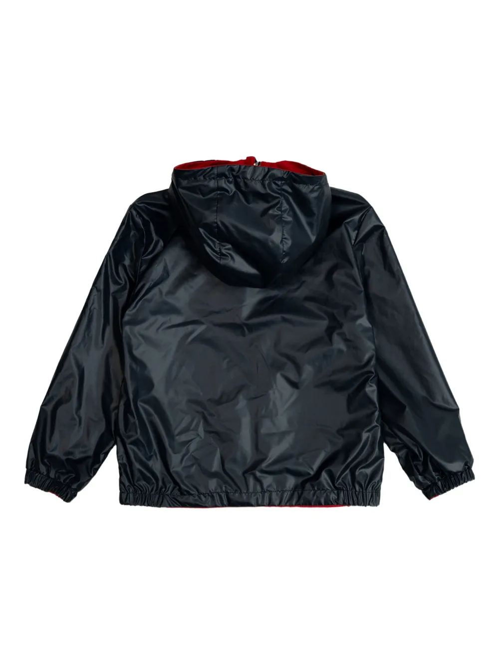 Двусторонняя куртка с капюшоном Moncler Enfant, красный — фото 4