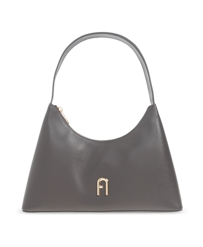 

Маленькая сумка через плечо с бриллиантами Furla, серый