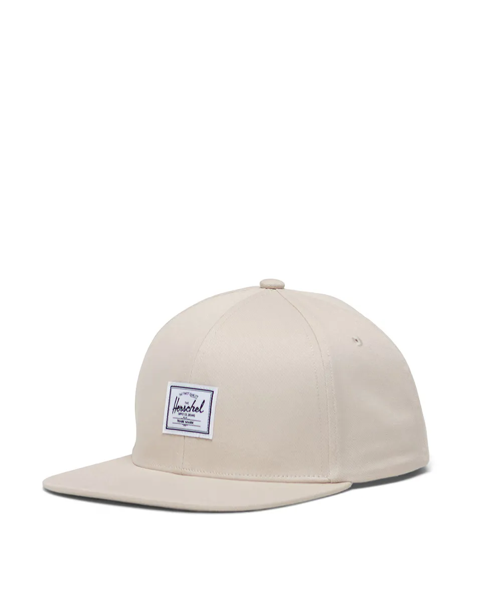 

Кепка унисекс из бежевой ткани Herschel, цвет Nude