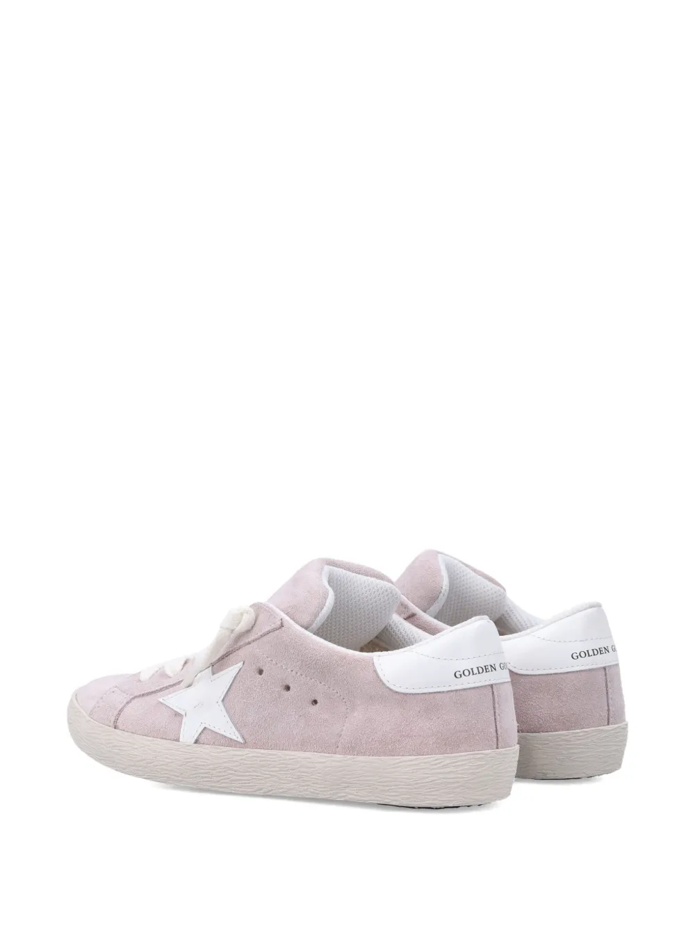 Кроссовки super star из замши Golden Goose Kids, розовый — фото 3