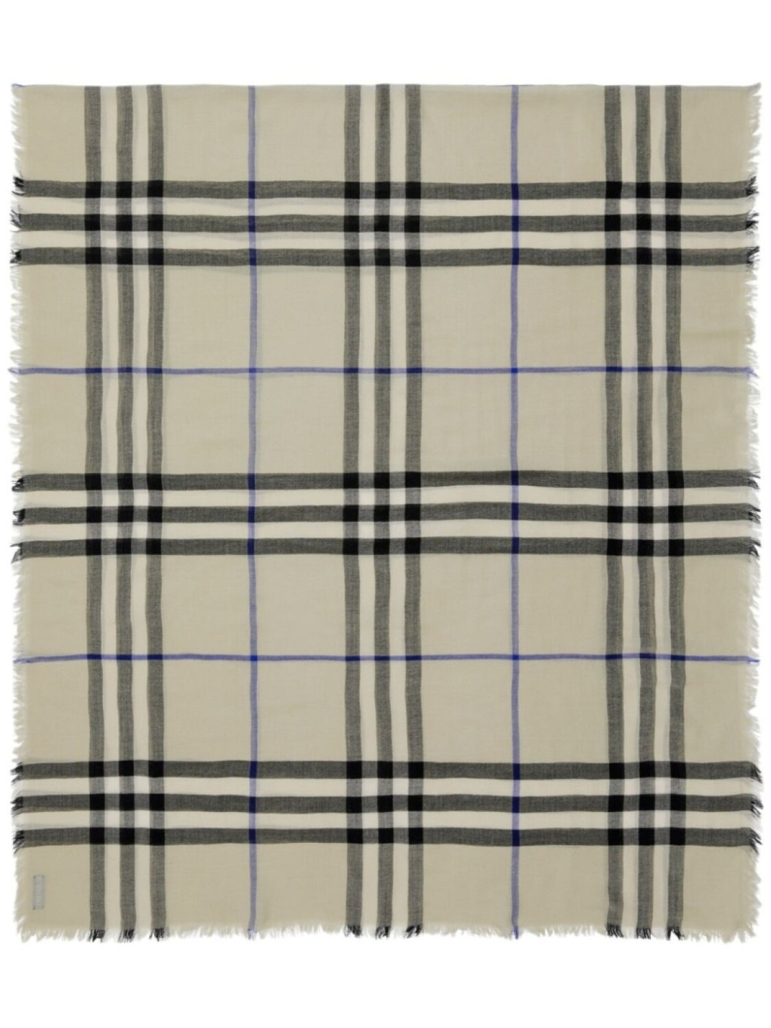 

Burberry шерстяной шарф в клетку Vintage Check, нейтральный цвет