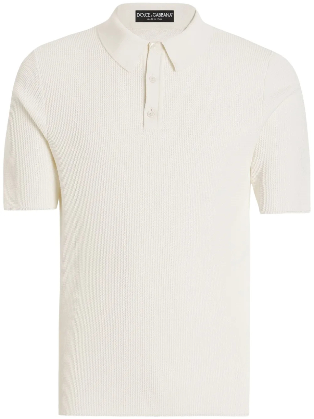

Поло Dolce & Gabbana GXZ70TJBCFN W0001 NATURAL WHITE, белый