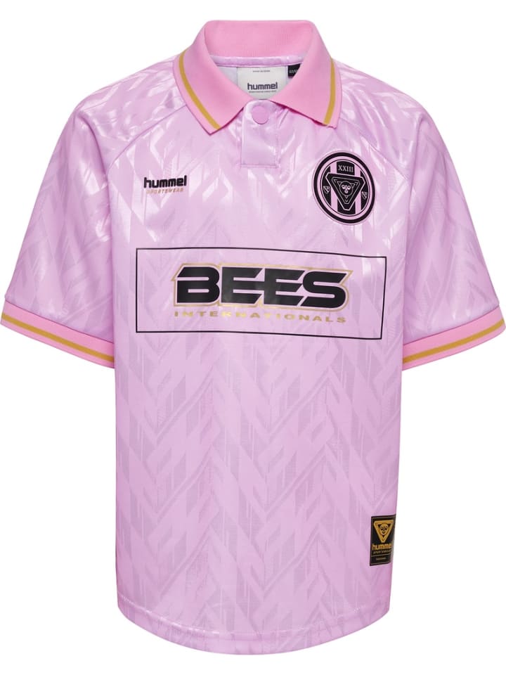 

Футболка Loose Bay Soccer Jersey S/S фиолетового цвета Hummel