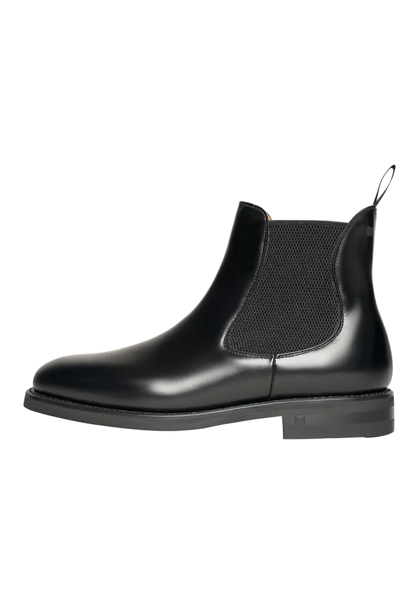 

Ботинки челси Henry Stevens "Winston CB1 business Shoes", мужские кожаные ботинки ручной работы, ботильоны, черный