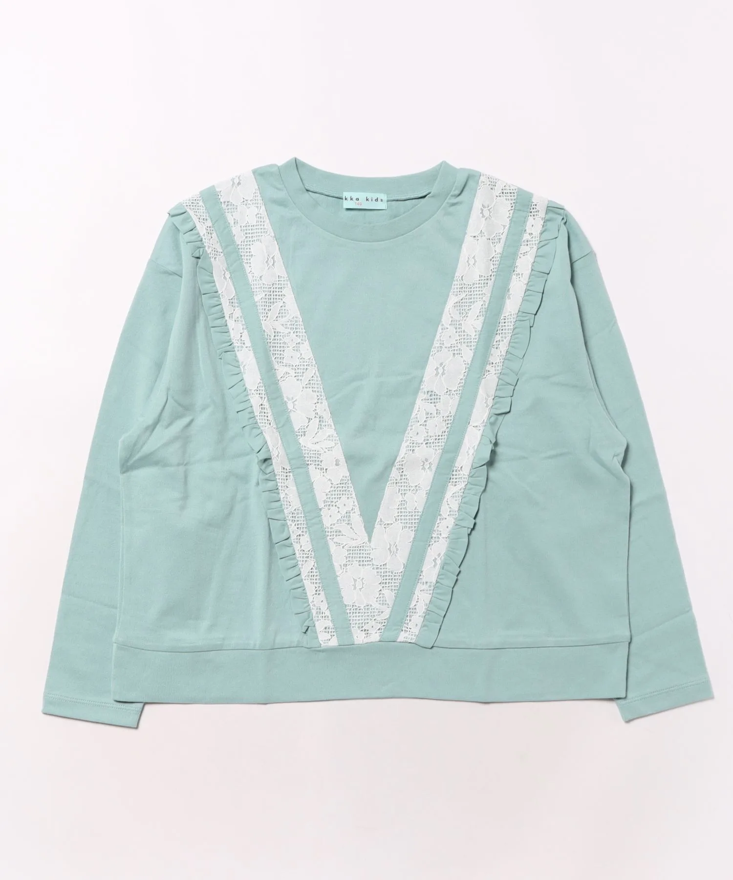 Детская футболка drop shoulder Hakka Kids релакс силуэт зеленый