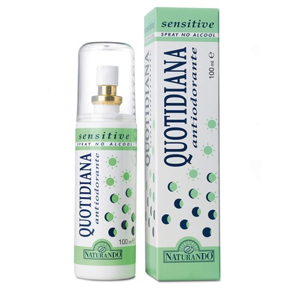 

Натуральный стойкий спрей для чувствительной кожи SENSITIVE SPRAY 100 мл предотвращает появление неприятных запахов для чувствительной кожи Naturando