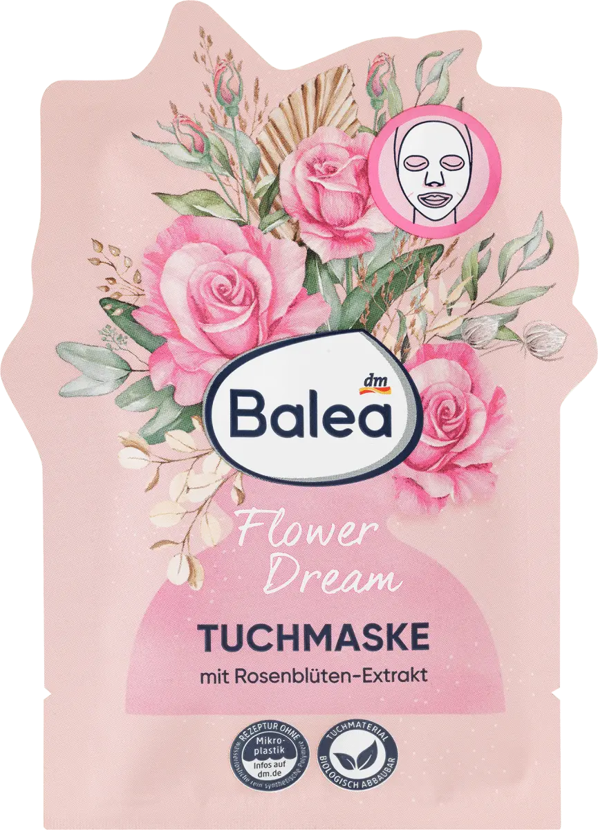 

Тканевая маска Flower Dream 1шт Balea