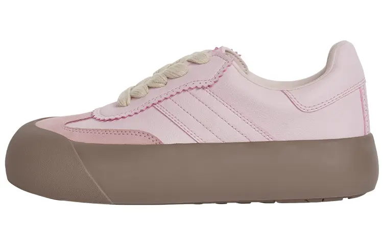 

Кроссовки GOOD BAI Skateboarding Shoes Unisex Low-top Pink, розовый