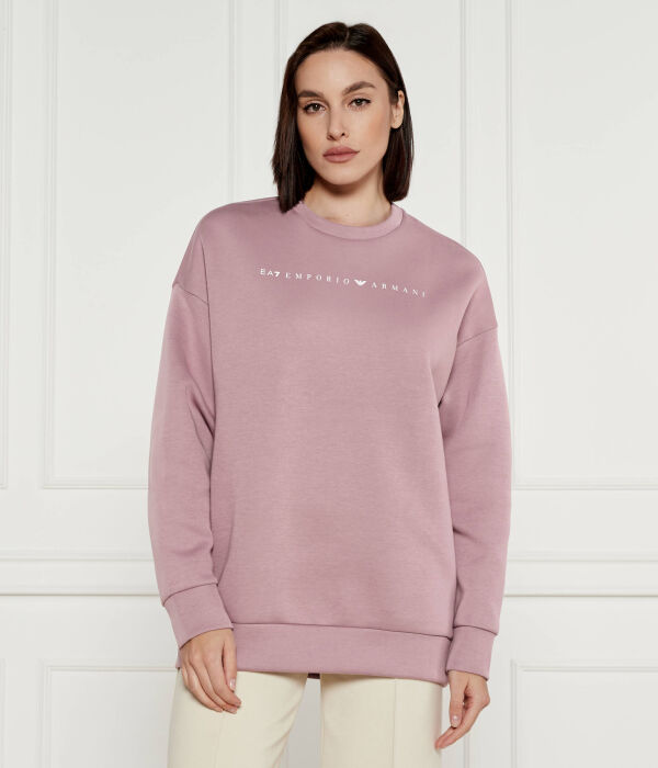 

Толстовка Ea7 Loose Fit, розовый