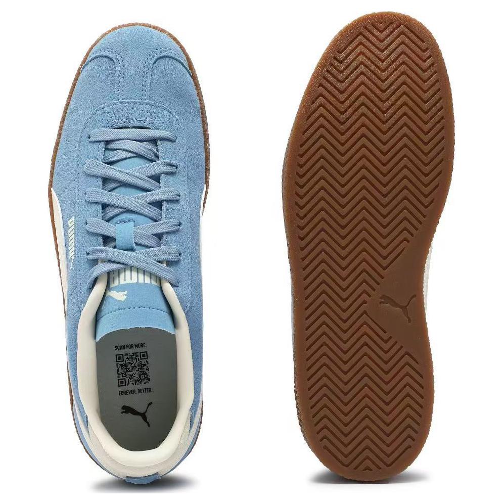 PUMA Кроссовки Club Low Top для скейтбординга унисекс сине-белые, цвет Blue White — фото 4