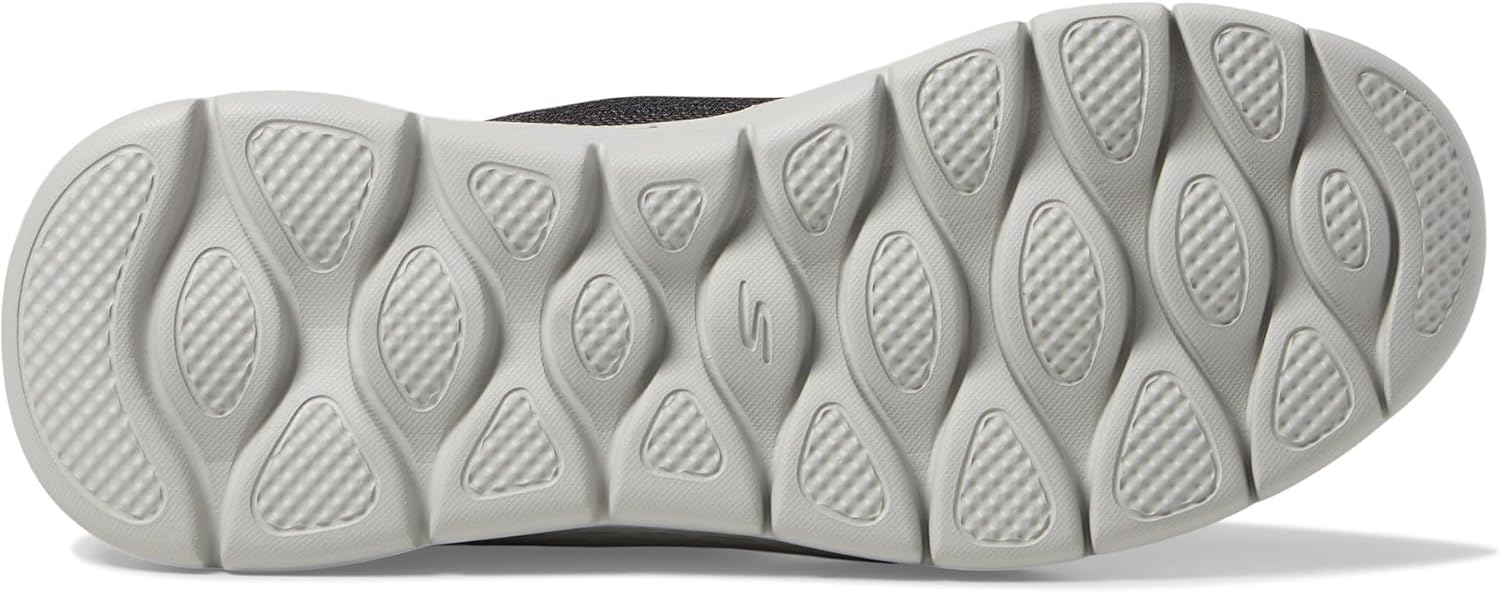 Мужские кроссовки Skechers Go Walk Flex - Новый мир, черный/оранжевый — фото 4