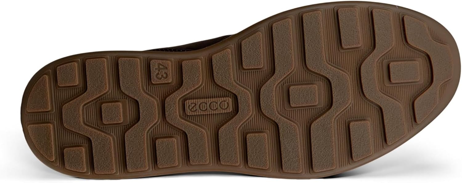 Мужские водонепроницаемые оксфорды ECCO Byway, Coffee/Coffee Nubuck — фото 4
