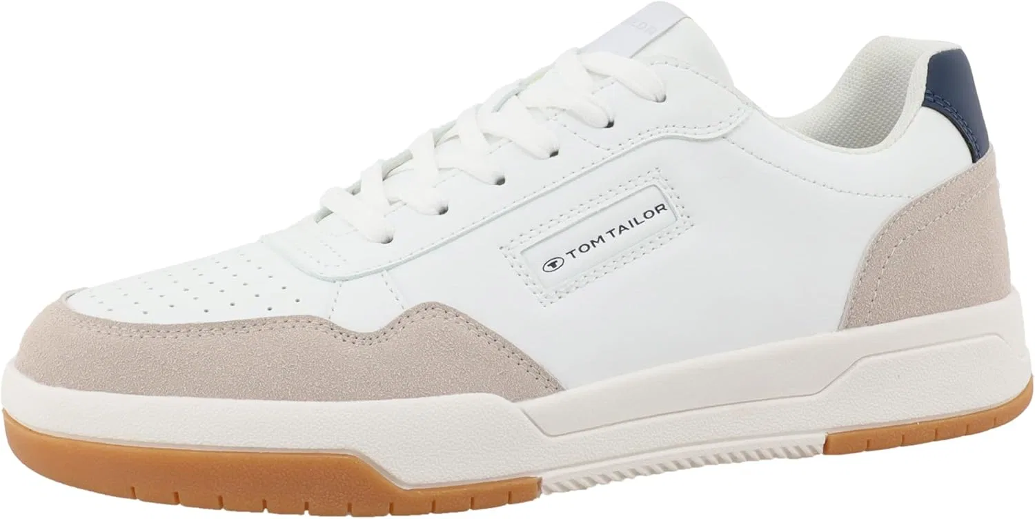 Мужские кроссовки TOM TAILOR 9580120001, White Navy — фото 2