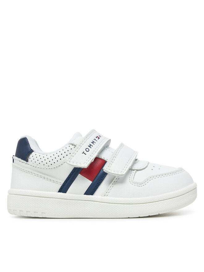 

Кроссовки Flag Low Cut Velcro Sneaker T1X9-33841-1355 M Tommy Hilfiger, белый