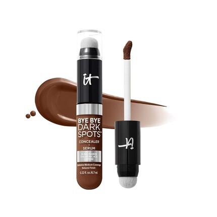 

IT Cosmetics Bye Bye Консилер от темных пятен + осветляющая сыворотка 0,22 жидких унции 58, глубокий нейтральный оттенок