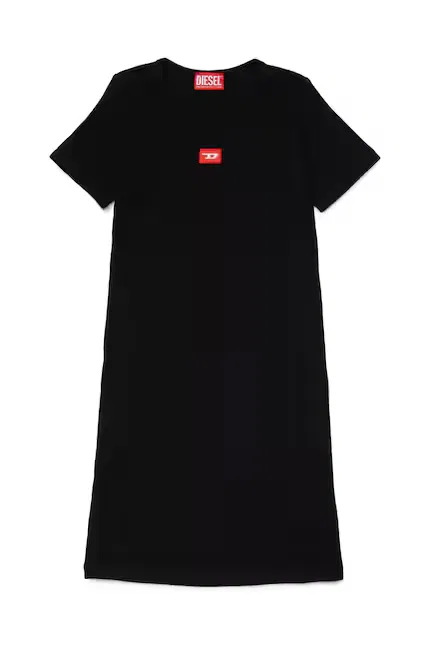 Платье детское из джерси DPACI DRESS Diesel, черный