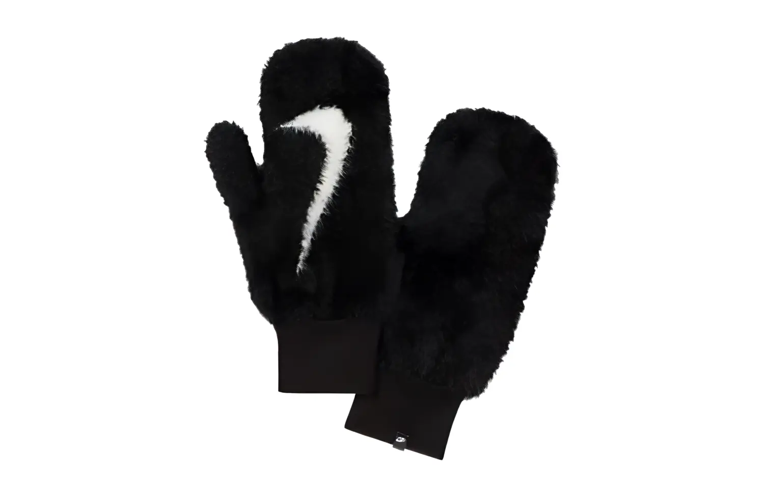 

Nike Плюшевые вязаные варежки, Black