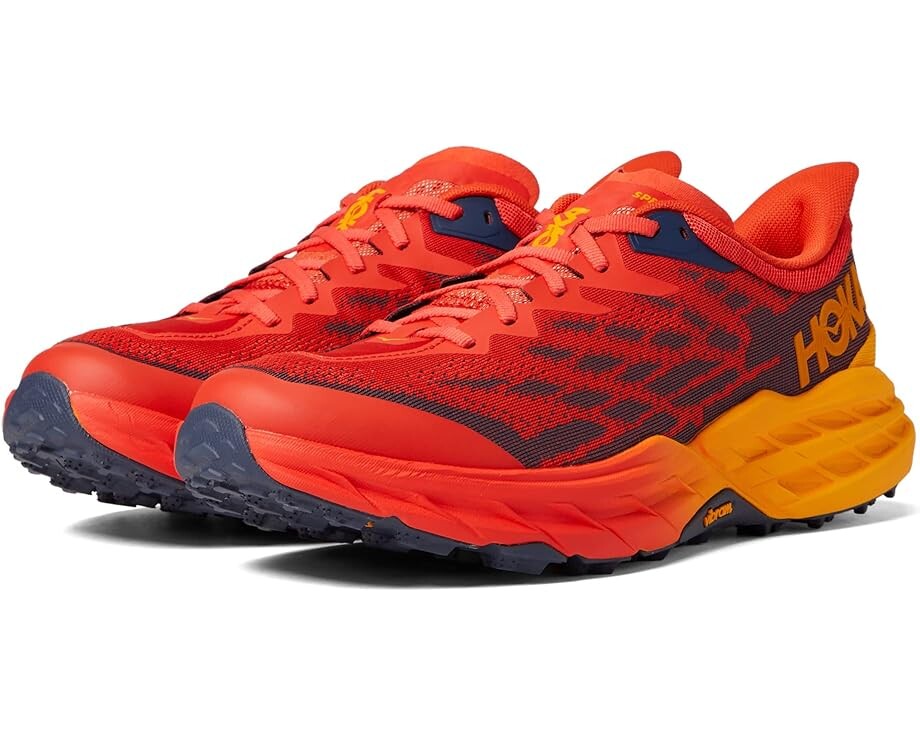 

Кроссовки Hoka Speedgoat 5, цвет Fiesta/Radiant Yellow