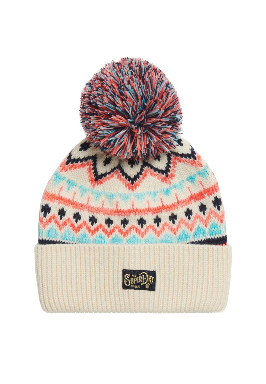 

Шапка Superdry Beanie, кремовый