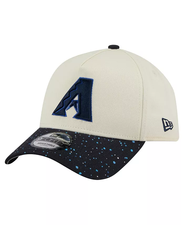 

Мужская кремовая кепка Arizona Diamondbacks Speckle A-Frame 9FORTY Adjustable New Era