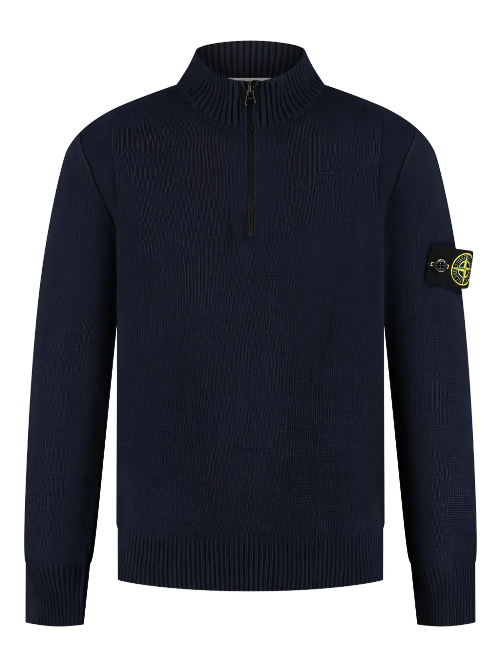 

Свитер с полумолнией Stone Island Junior, синий