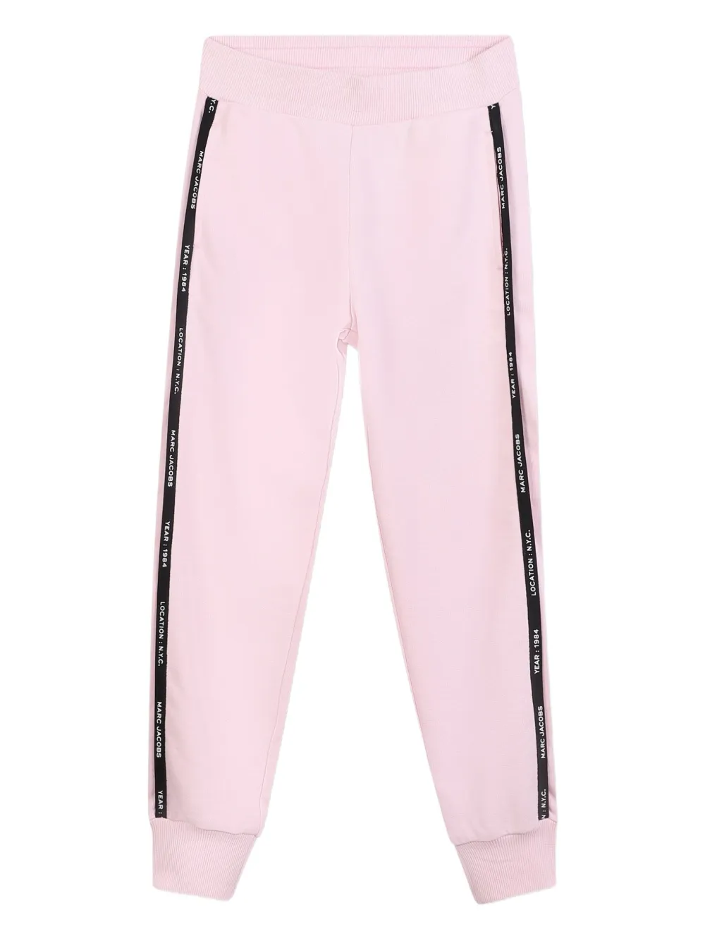 

Спортивные брюки из органического хлопка Marc Jacobs Kids, розовый