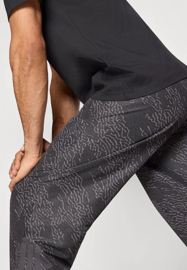 Спортивные штаны для делового костюма Adidas Performance, Grey Five/Black — фото 4