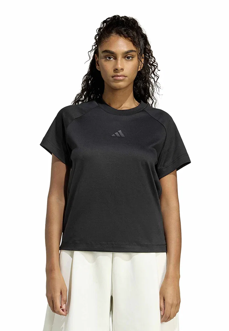 Футболка, Soft Lux женская Adidas, черный