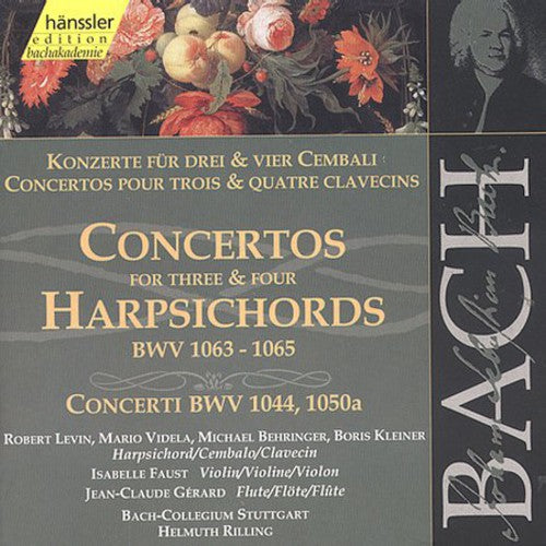 

CD диск Bach / Levin / Behringer / Kleiner / Rilling: Harpsichord Concertos 130