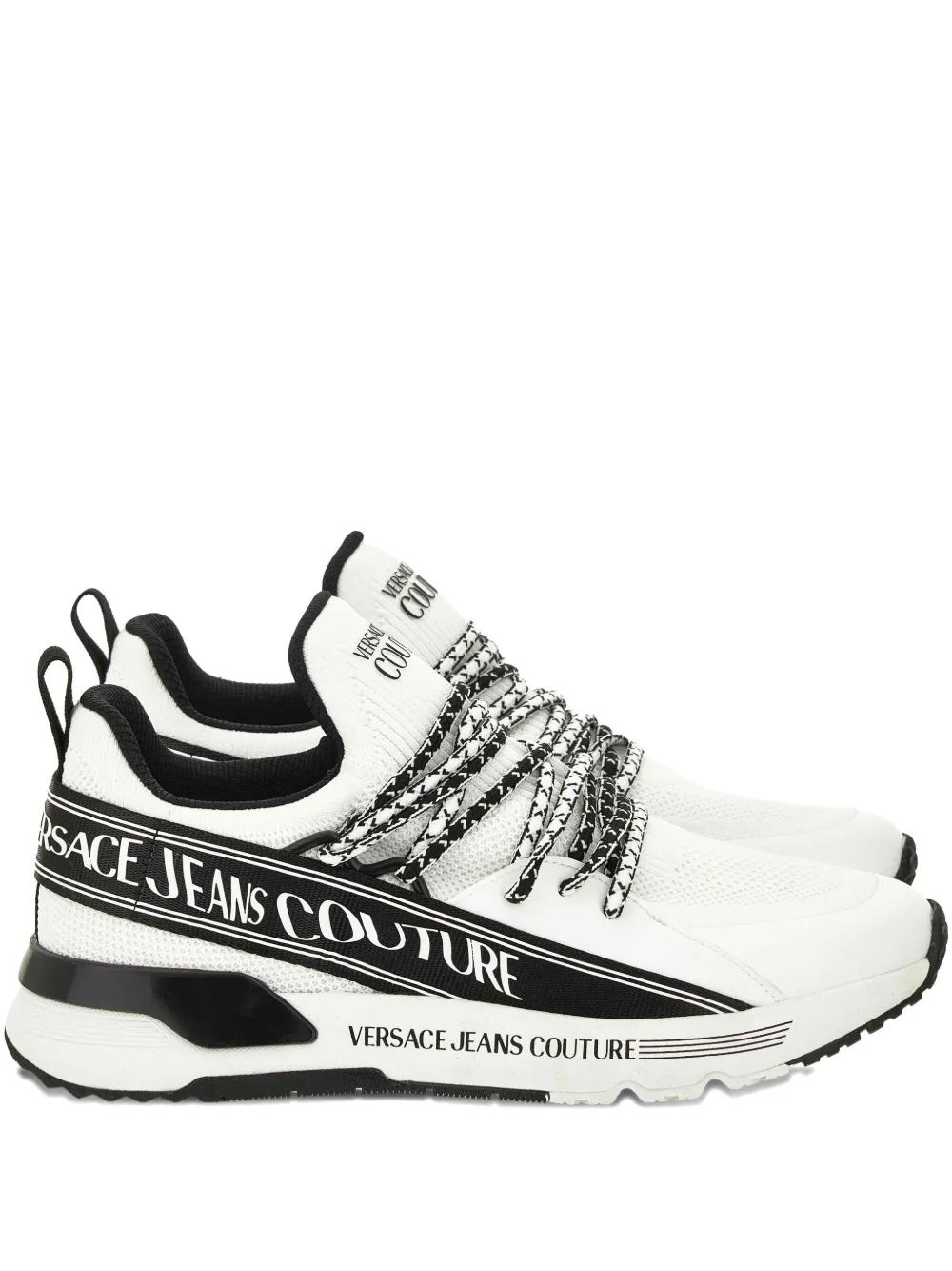 

Кроссовки с логотипом Versace Jeans Couture, белый