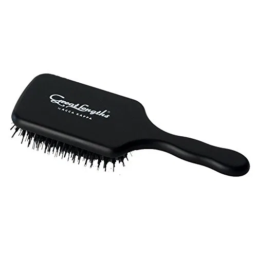 Щетка для волос Acca Kappa Black Paddle от Great Lengths Paeceioni