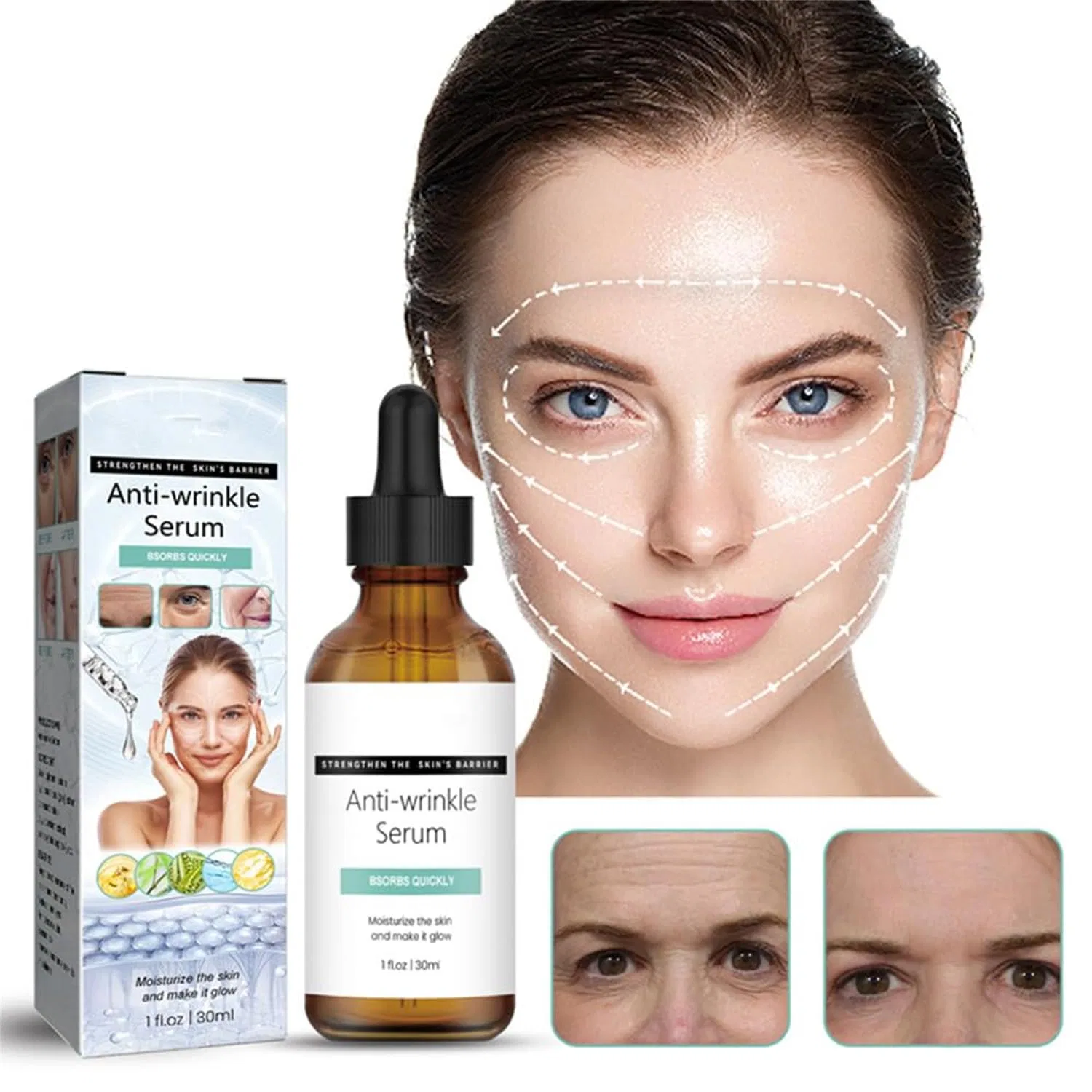 Сыворотка Pelinuar — Для лица Pulveris Anti-Wrinkle Serum , Pack Of, 30 мл — фото 2