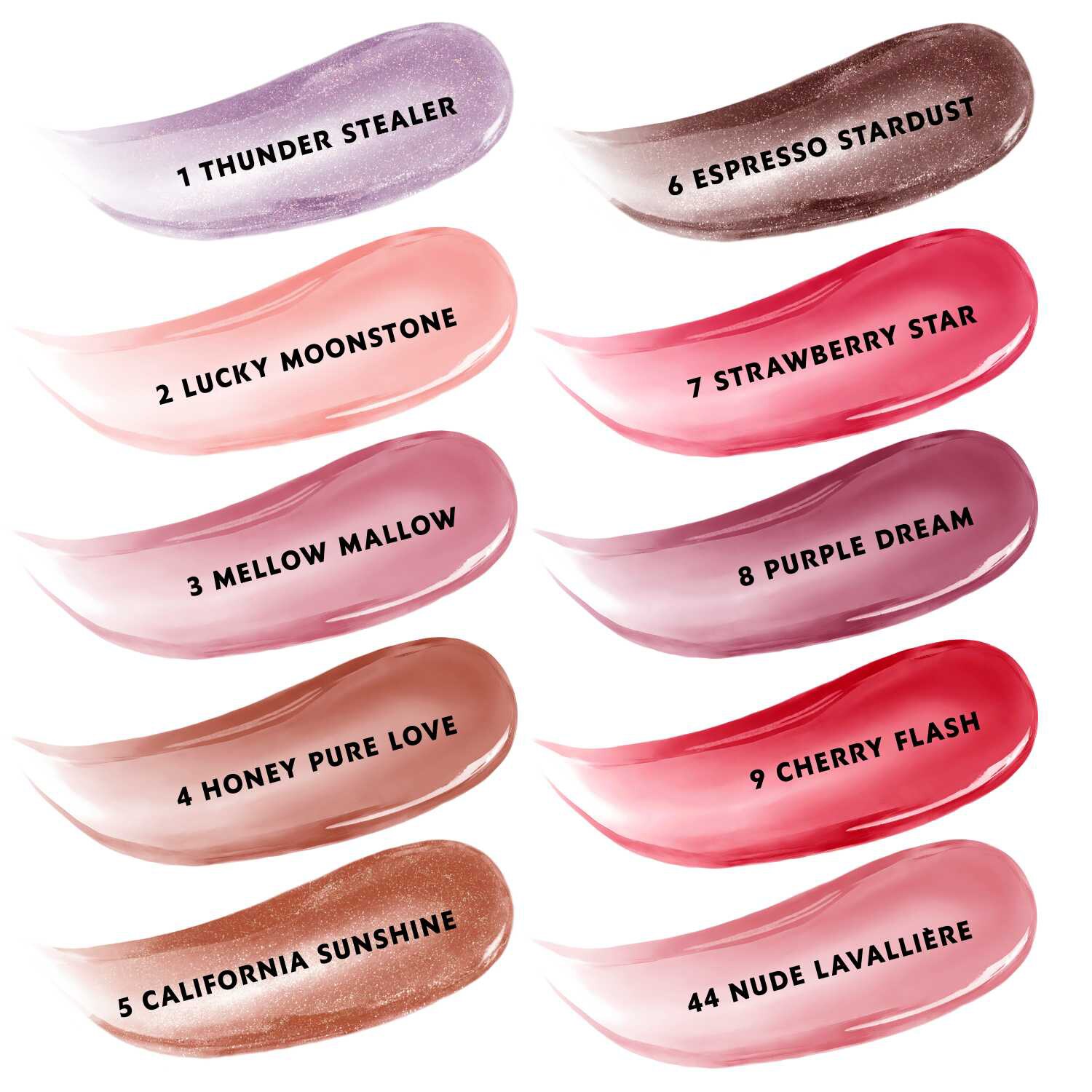 Блеск для губ Loveshine Gloss Yves Saint Laurent, 5 California Sunshine (6 ml) — фото 2
