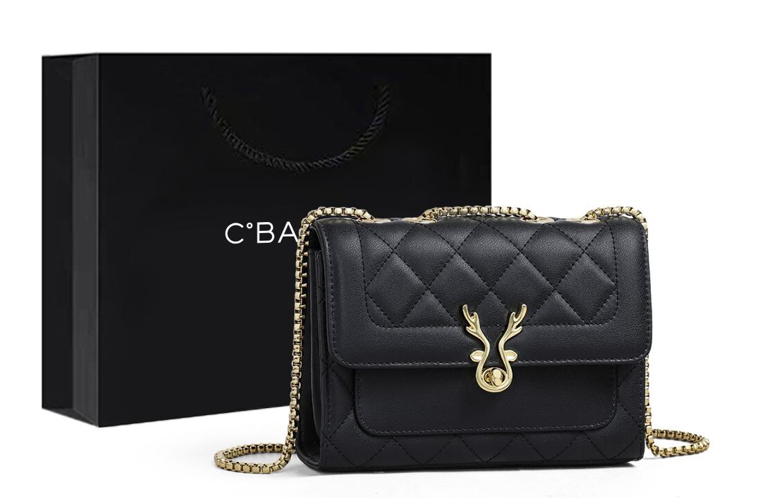 

Qianbaidu C°Banner C°BANNER Женская сумка через плечо, Синий с белым-11728 [Подарочная коробка любви]