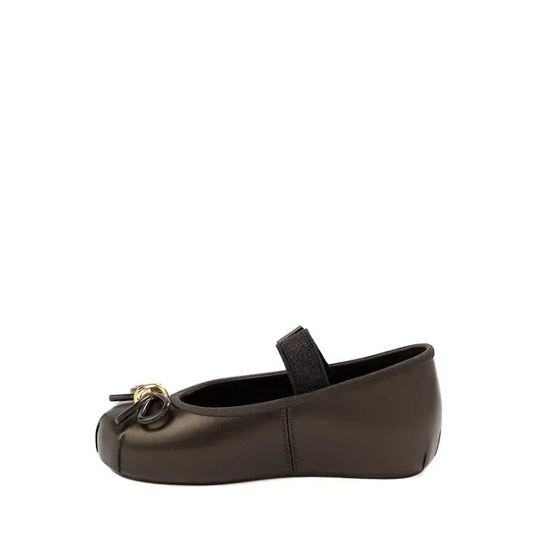 

Балетки Mini Melissa Sophie Ballet Flat, черный металлик
