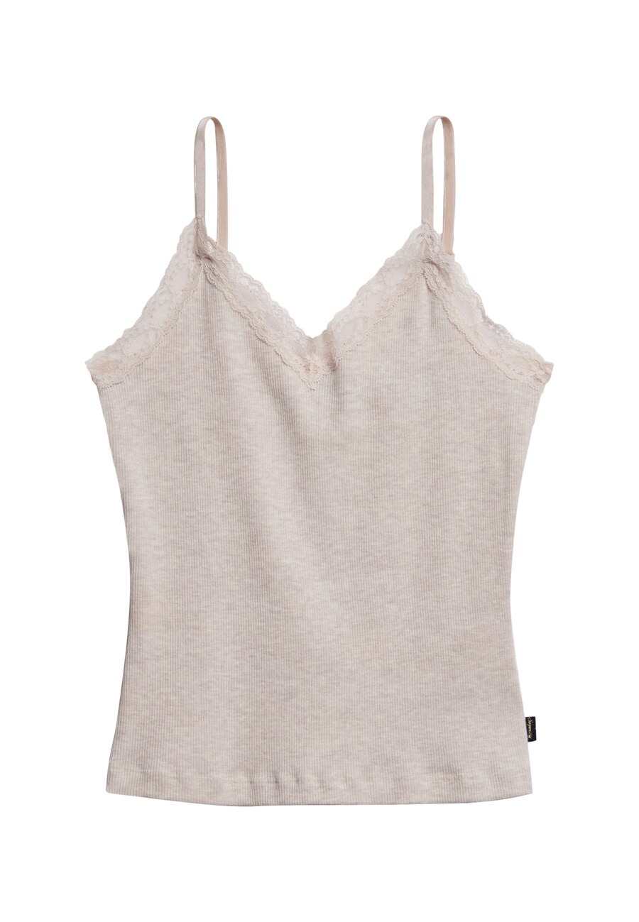 

Топ Superdry Essential, кремовый