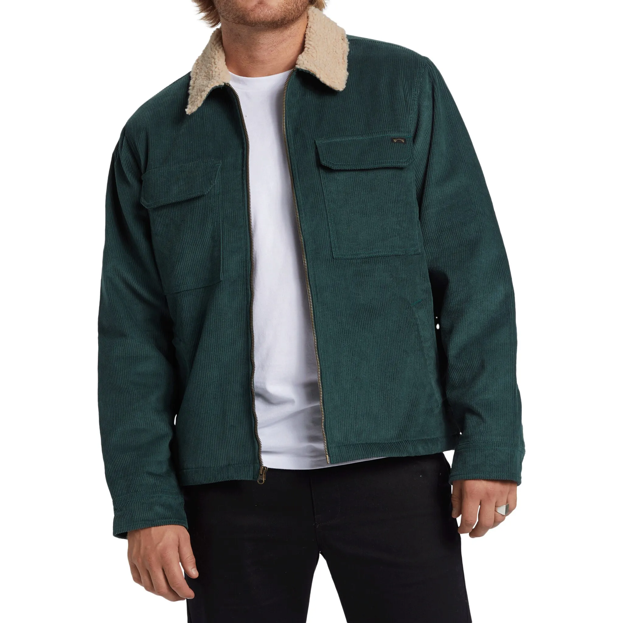 

Куртка Billabong для активного отдыха «BARLOW SHERPA CORD», цвет BOTTLE GREEN