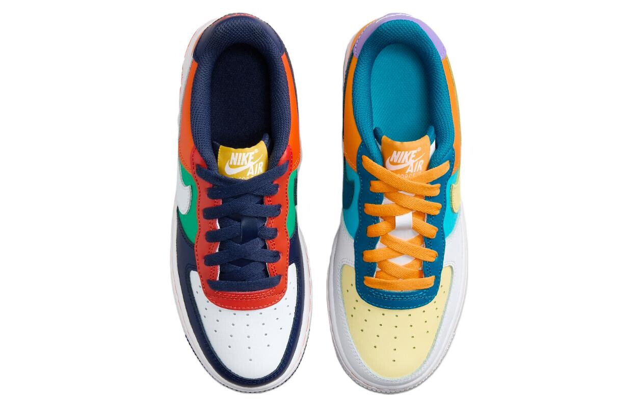 Детские кроссовки для скейтбординга Nike Air Force 1 GS, Orange — фото 3