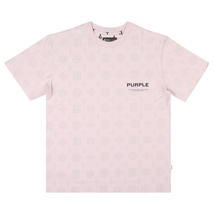 

Футболка PURPLE BRAND Textured Jersey Short-Sleeve Tee Lavender Frost, розовый