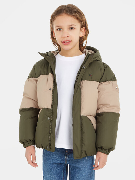

Пуховик стандартного кроя Tommy Hilfiger, зеленый