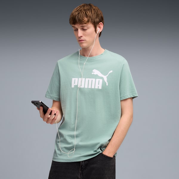 

Мужская футболка Puma Essentials, зеленый