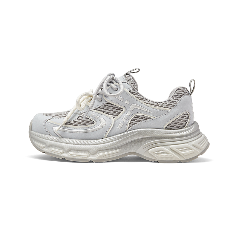Кроссовки Camping Day Chunky женские TOOMANYSHOES, Silver