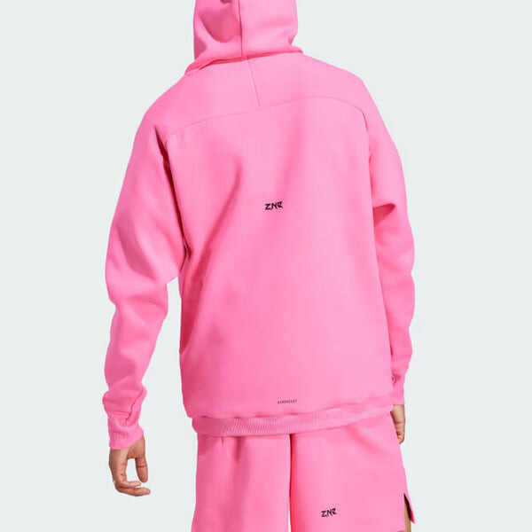 Толстовка Adidas New Adidas Z.N.E. Premium Hoodie 'Pink Fusion', розовый — фото 3