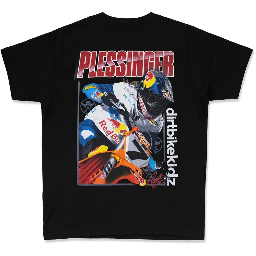 Детская футболка AP7 Holeshot Dirt Bike Kidz, Black — фото 3